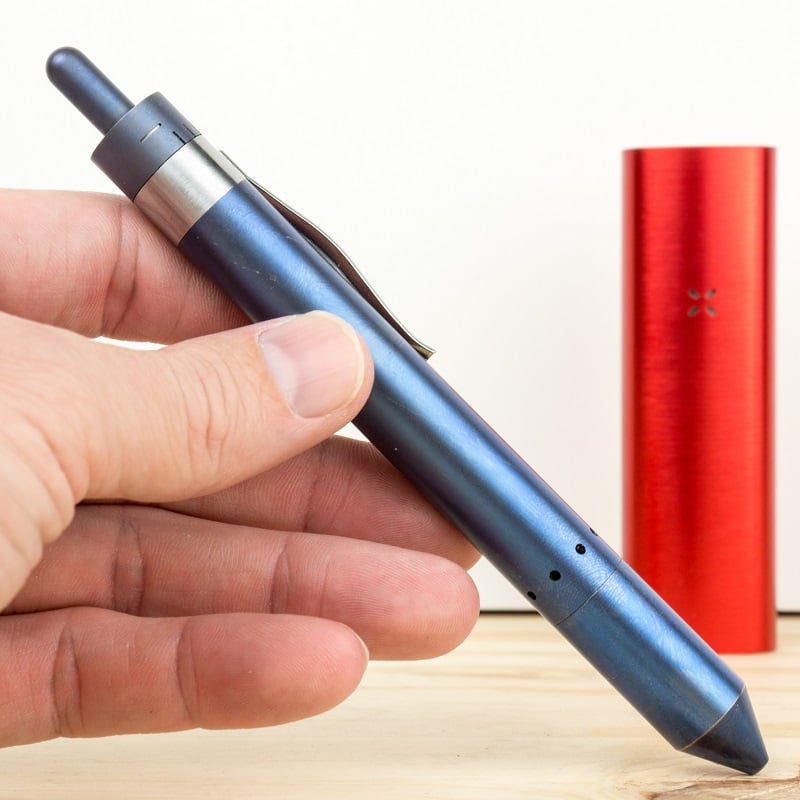 Blue Titanium Grasshopper Vaporizer