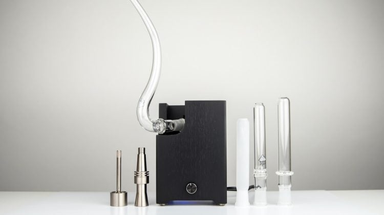 Ditanium Vaporizer - Black Desktop - Dry Herb and Wax