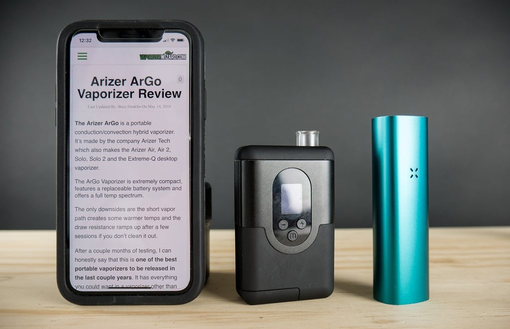 Arizer ArGo vs Pax 3 Vaporizer Comparison