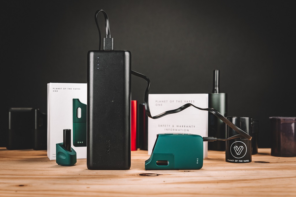 ONE vaporizer Charging Options (Anker Battery Pack)