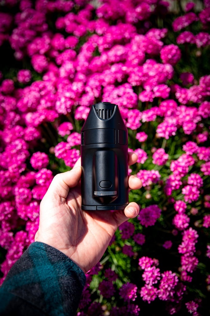 Ghost MV1 Portable Vaporizer Size