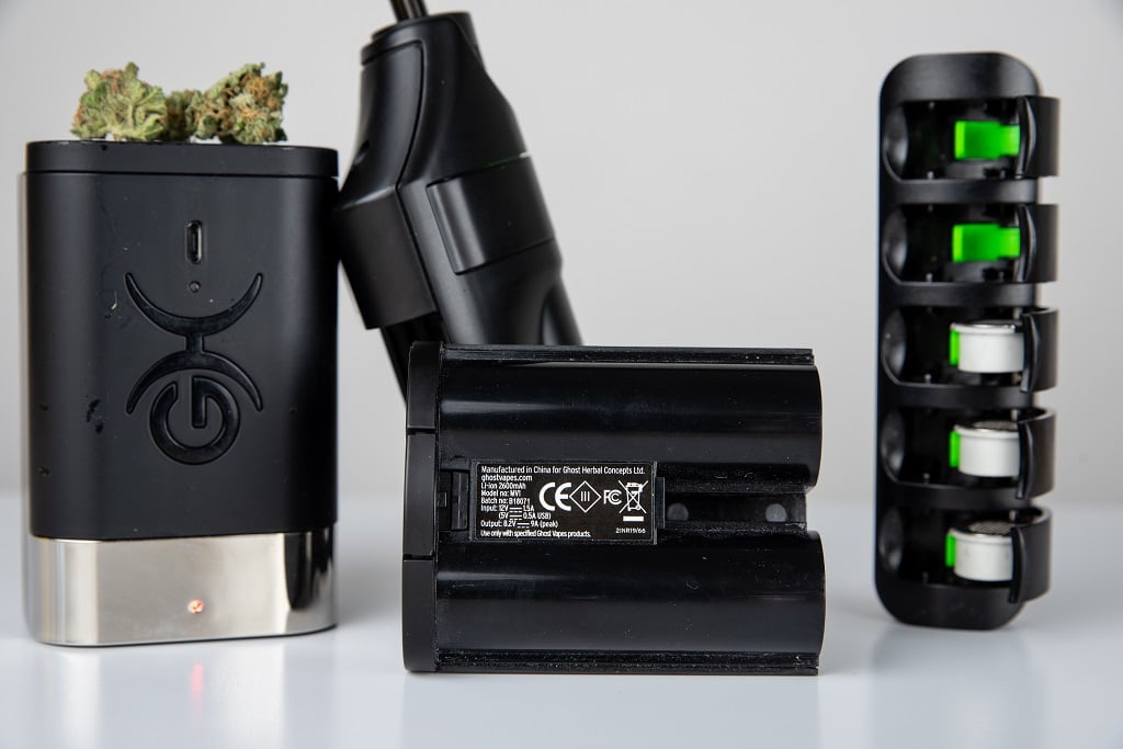 Ghost MV1 Vaporizer - Battery Information