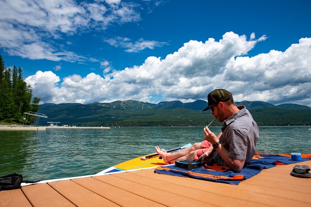 Lake Day with the Boundless Terp Pen Vaporizer