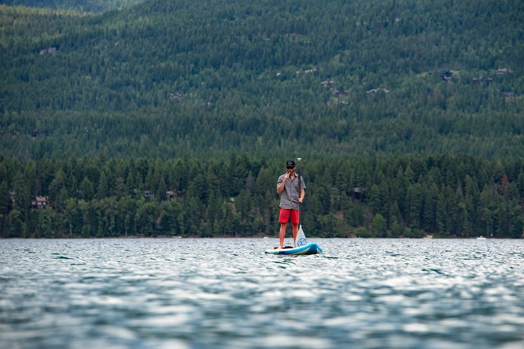 Paddle Boarding with Boundless Terp Pen