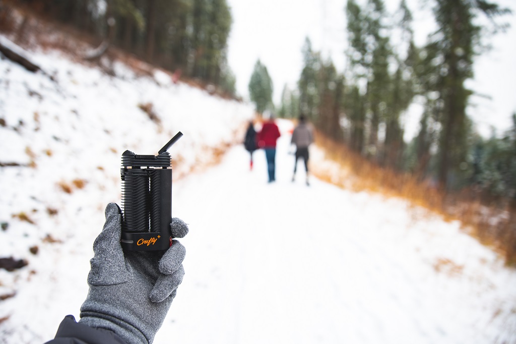 Crafty Plus Vaporizer - Hiking - VaporizerWizard