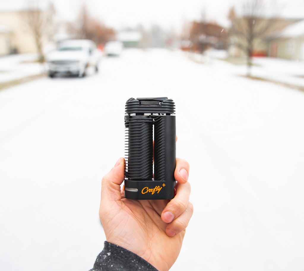 Crafty Plus Vaporizer - Winter Snow - VaporizerWizard