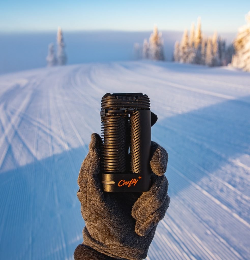 Skiing with Crafty Vaporizer