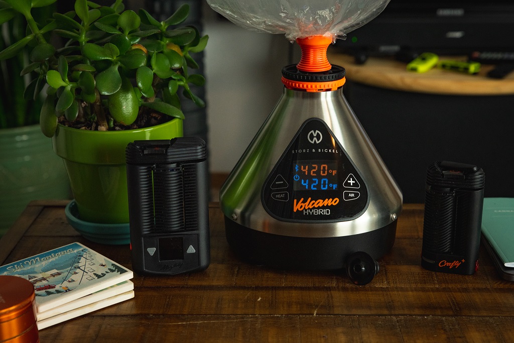 420 Volcano Hybrid Vaporizer - Crafty Plus - Mighty