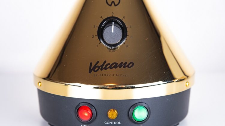 Volcano Vaporizer - Gold Edition - Buttons and Temp Control