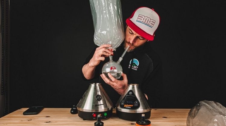 Volcano Vaporizer with Water Glass Piece
