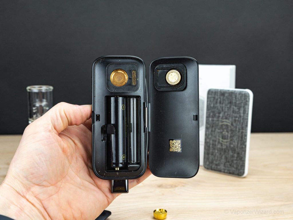 AirVape Legacy Battery and Glass Air Path Compartment