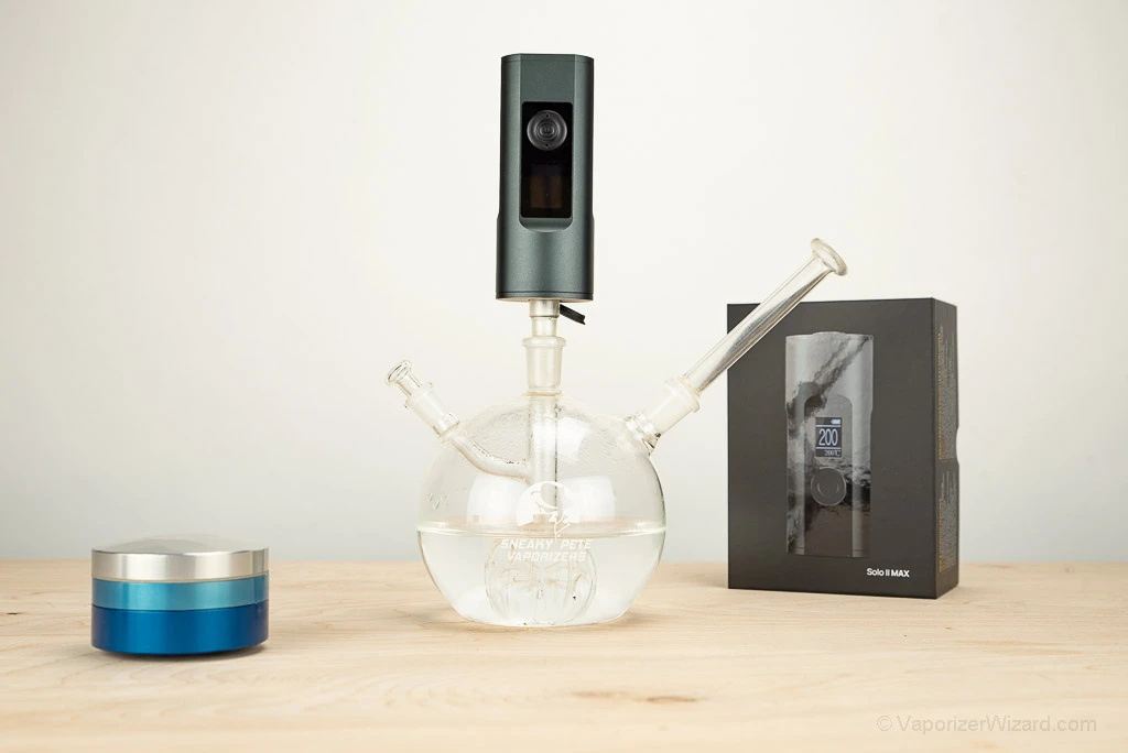 Arizer Solo 2 Max with WPA and Bubbler