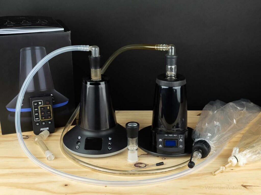 Arizer XQ2 vs Extreme Q Desktop Vaporizer Comparison