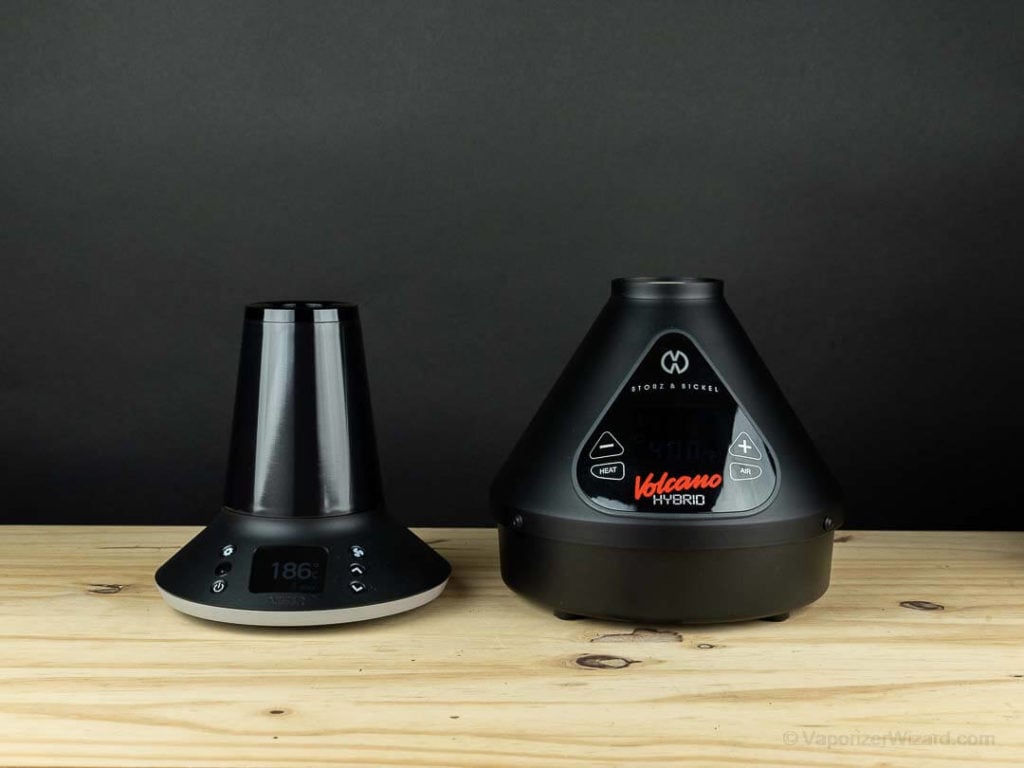 Arizer XQ2 vs Volcano Hybrid Desktop Vaporizer