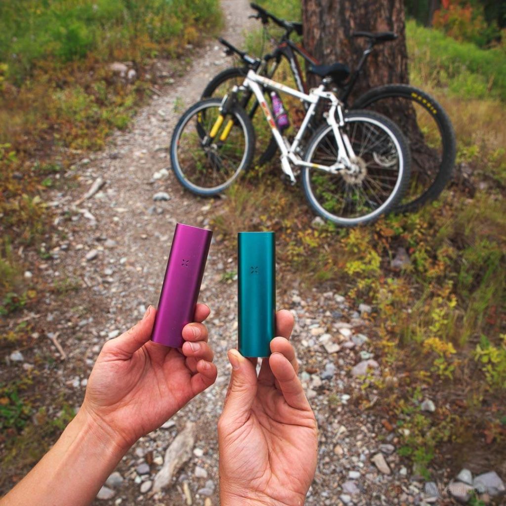 Biking-with-the-Pax-3-Vaporizer-His-and-Hers