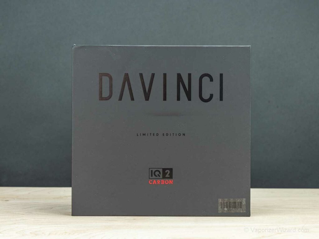 Davinci IQ2 Carbon Limited Edition Vaporizer Box