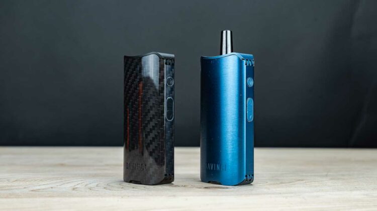 Davinci IQ2 Carbon Vaporizer Buttons