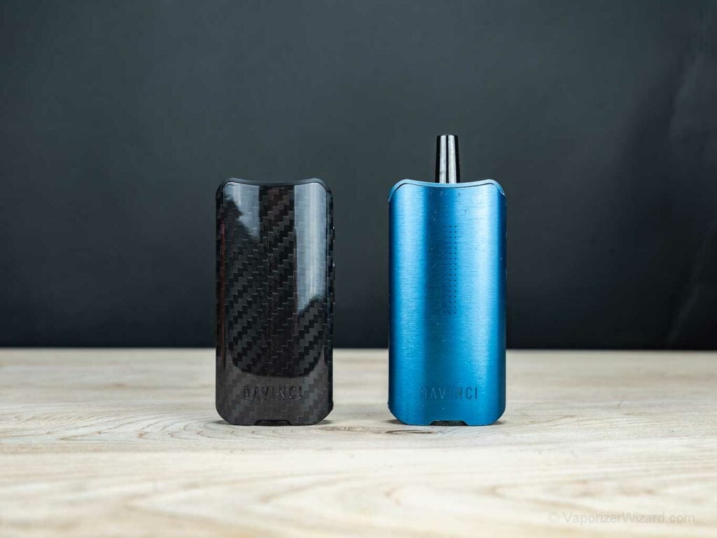 Davinci IQ2 Carbon Vaporizer vs. Davinci IQ2 Vaporizer