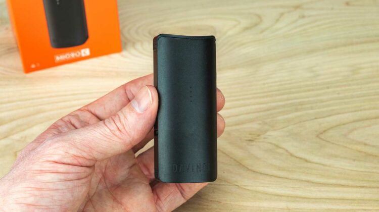 Davinci Miqro-C Vaporizer Size