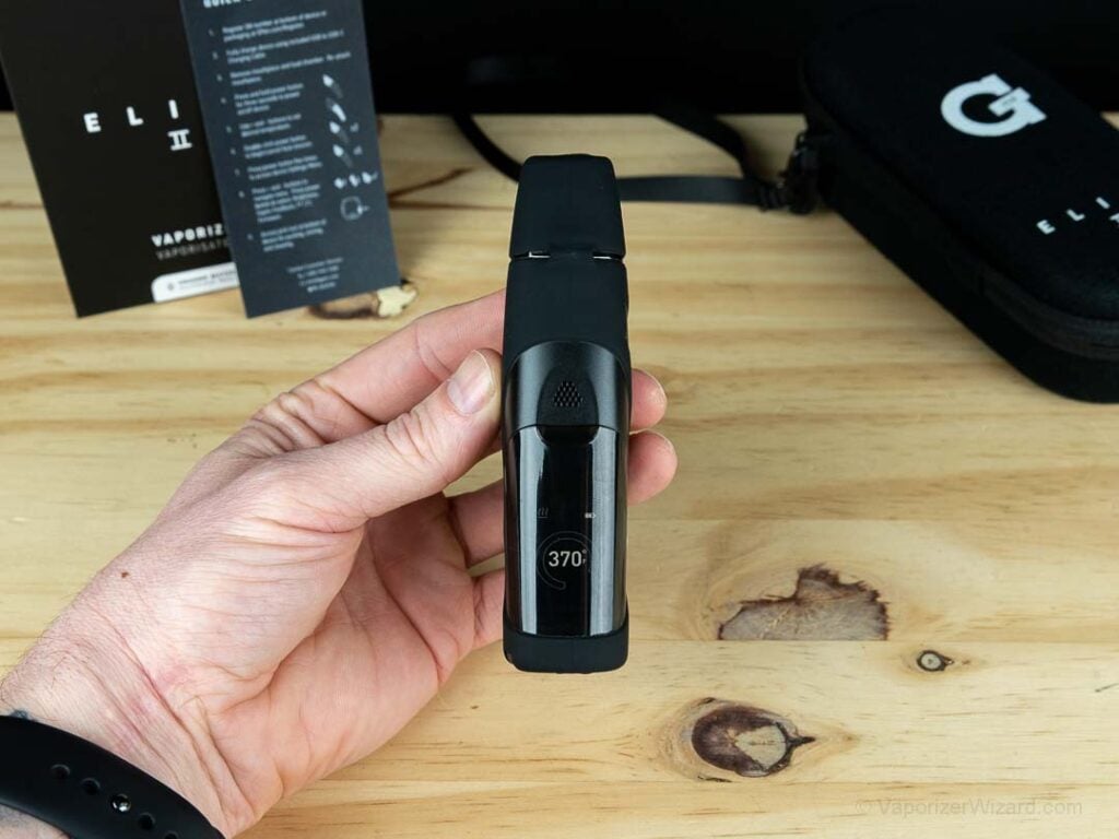 G PEN Elite 2 Vaporizer Size-in-Hand