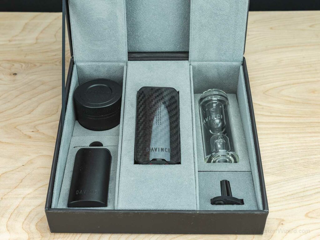 Included Accessories with the Davinci IQ2 Carbon Vaporizer (In the box)