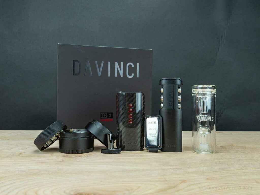 Included with Davinci IQ2 Carbon Vaporizer