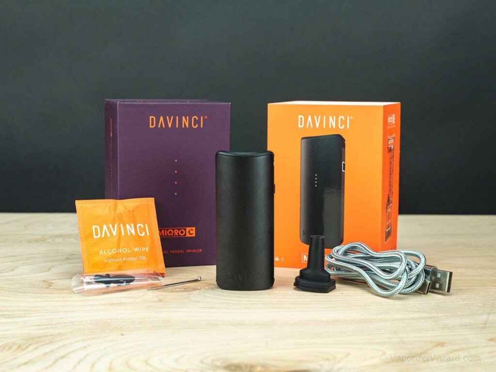 Included with Davinci Miqro-C Vaporizer