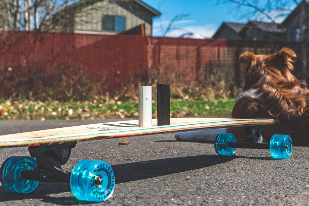 Longboarding with the Pax Mini & Pax Plus Vaporizers (Sector 9)