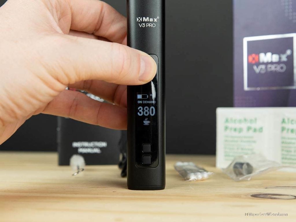 Xmax V3 Pro vaporizer Review 