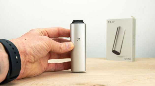Pax Mini Size in Hand (Raised Mouthpiece)