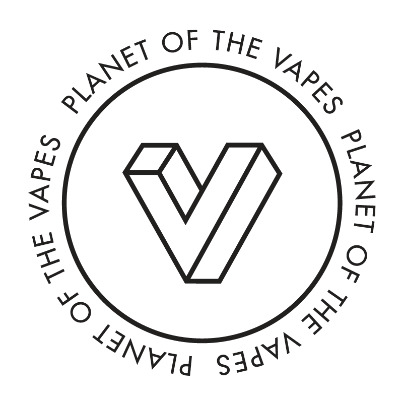 Planet of the vapes logo