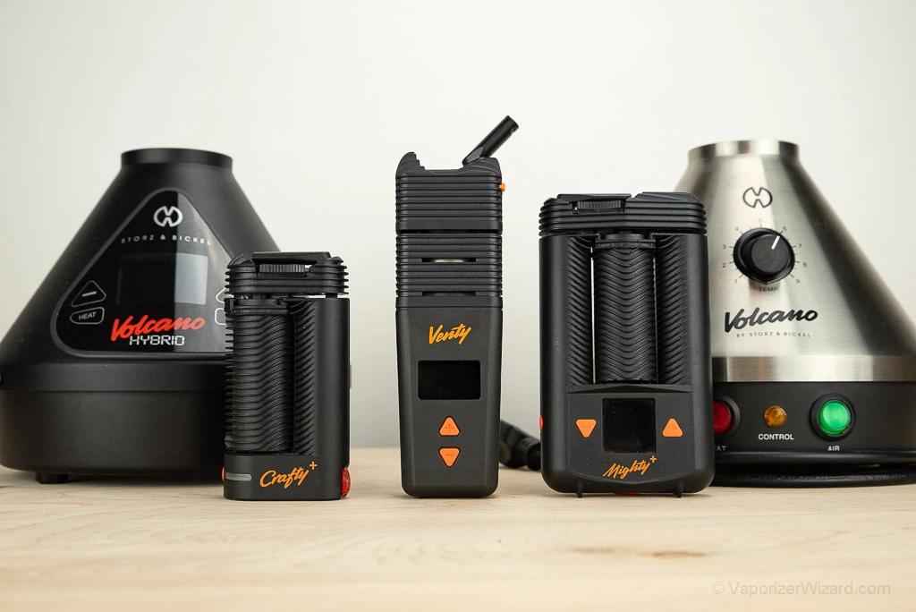 Storz and Bickel Dry Herb Vaporizers