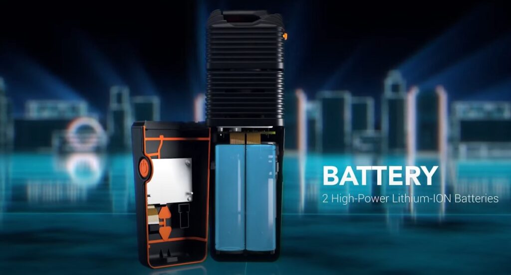 Venty Vaporizer Battery Compartment Graphic