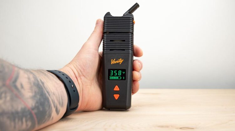 Venty Vaporizer - Size in Hand