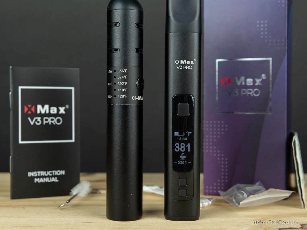 XMAX V2 and XMAX V3 Pro Display and Buttons