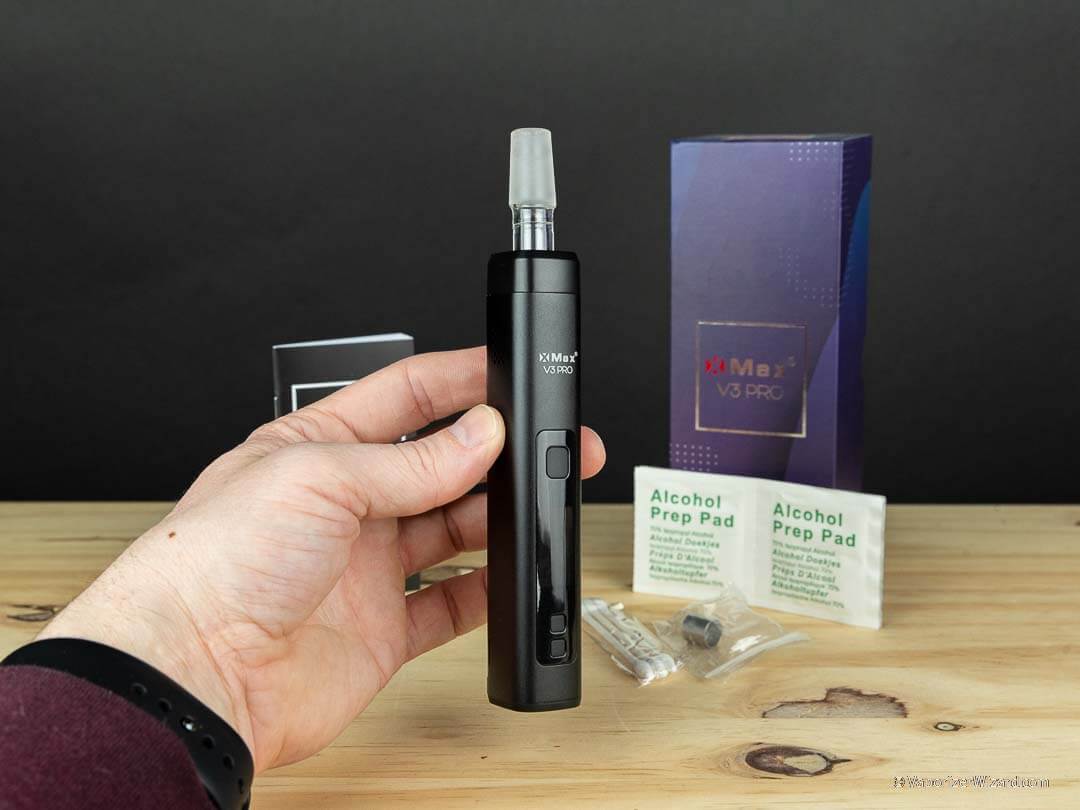 XMAX V3 Pro Vaporizer Review - Vaporizer Wizard